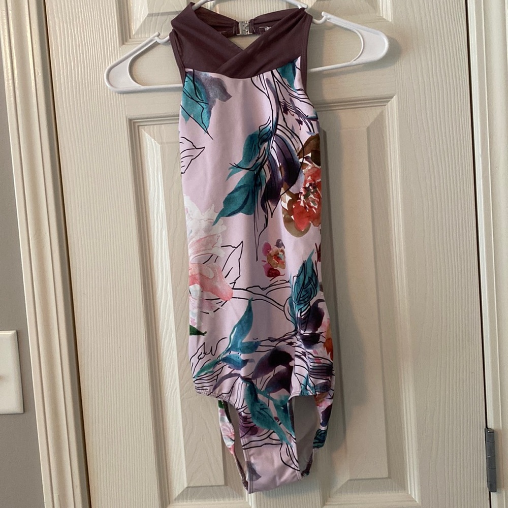 Eleve High Neck Leotard